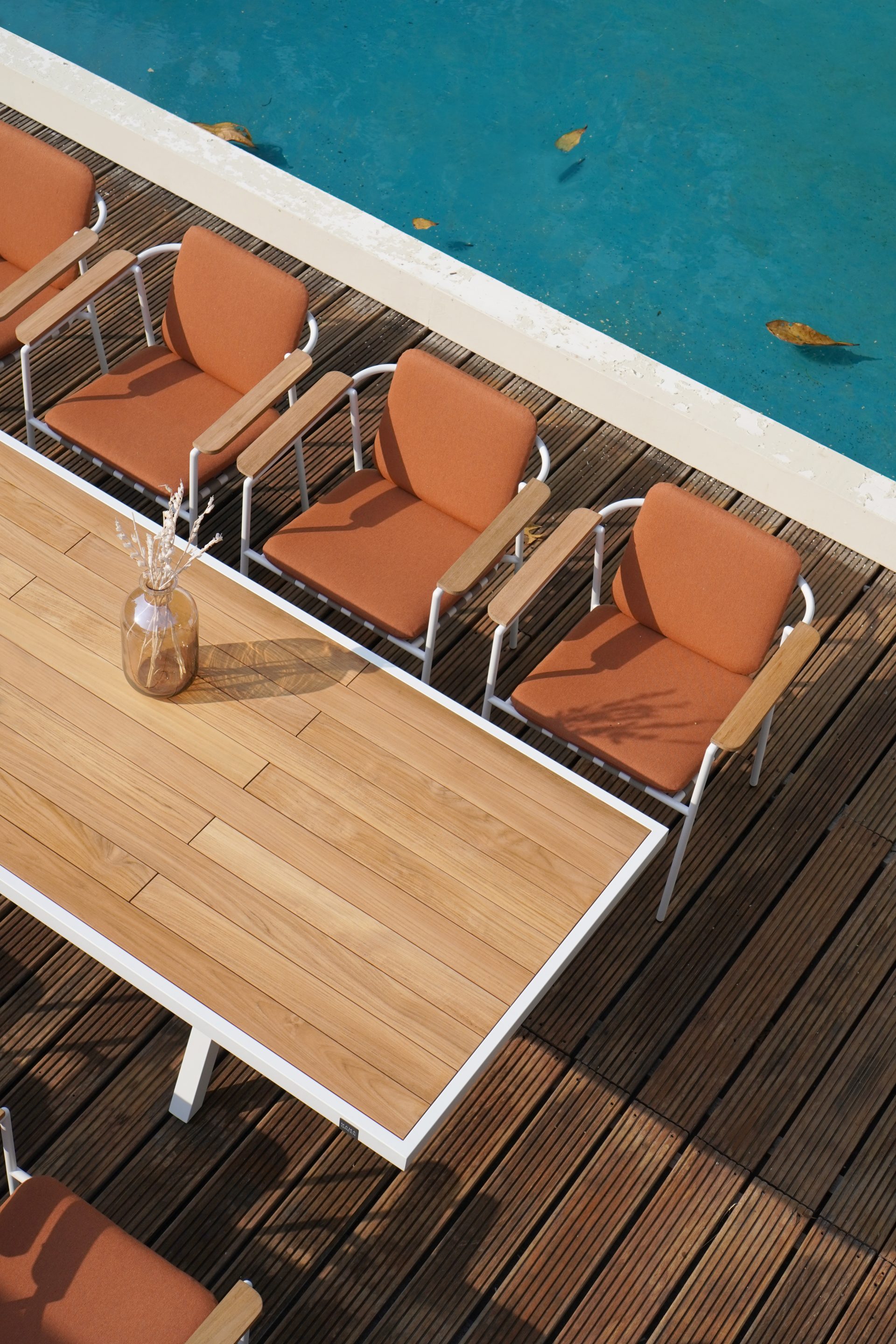 ALBATROSS Table Rectangular and Chairs MAMAGREEN