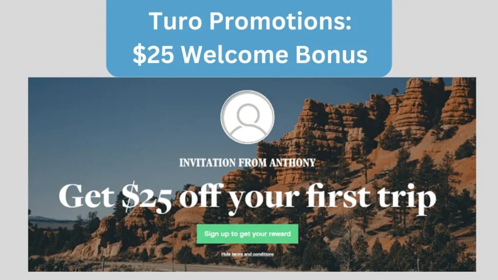 Turo Promotions 25 Off On First Trip + 25 Referral Credits