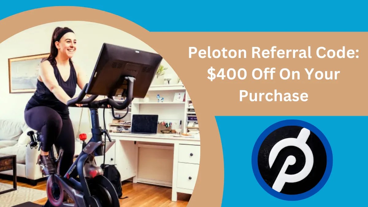 Peloton Referral Code 400 Off + 100 Per Referral