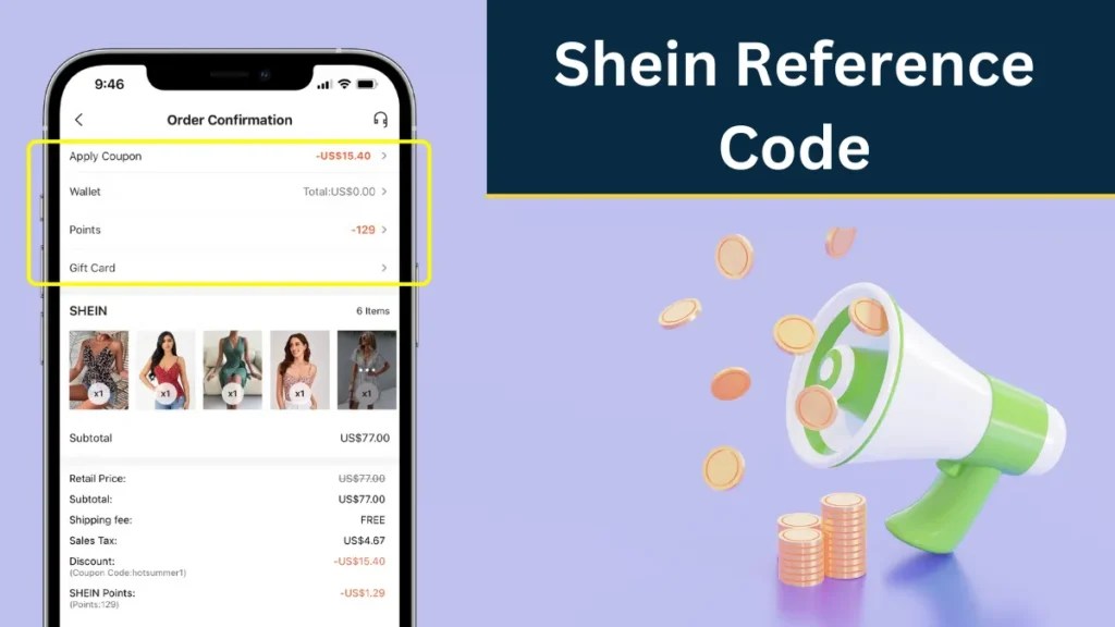 Shein Referral Code 10 Off + 100 Shein Points