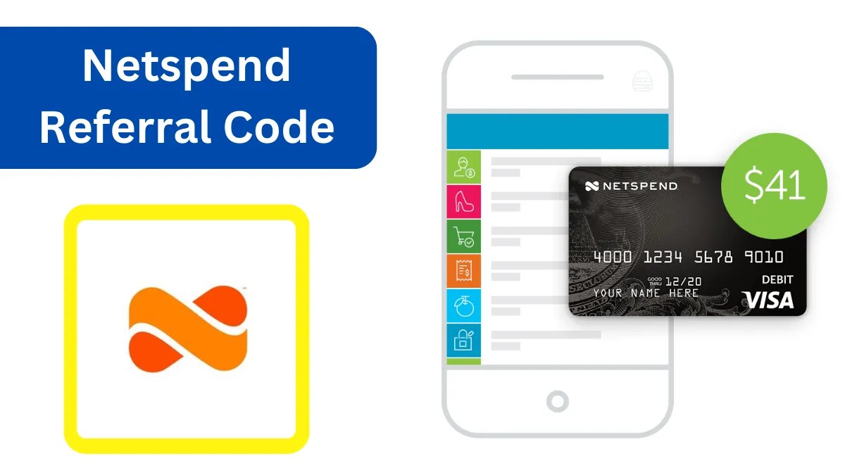 Netspend Referral Code 40 Credit + 40 Per Referral