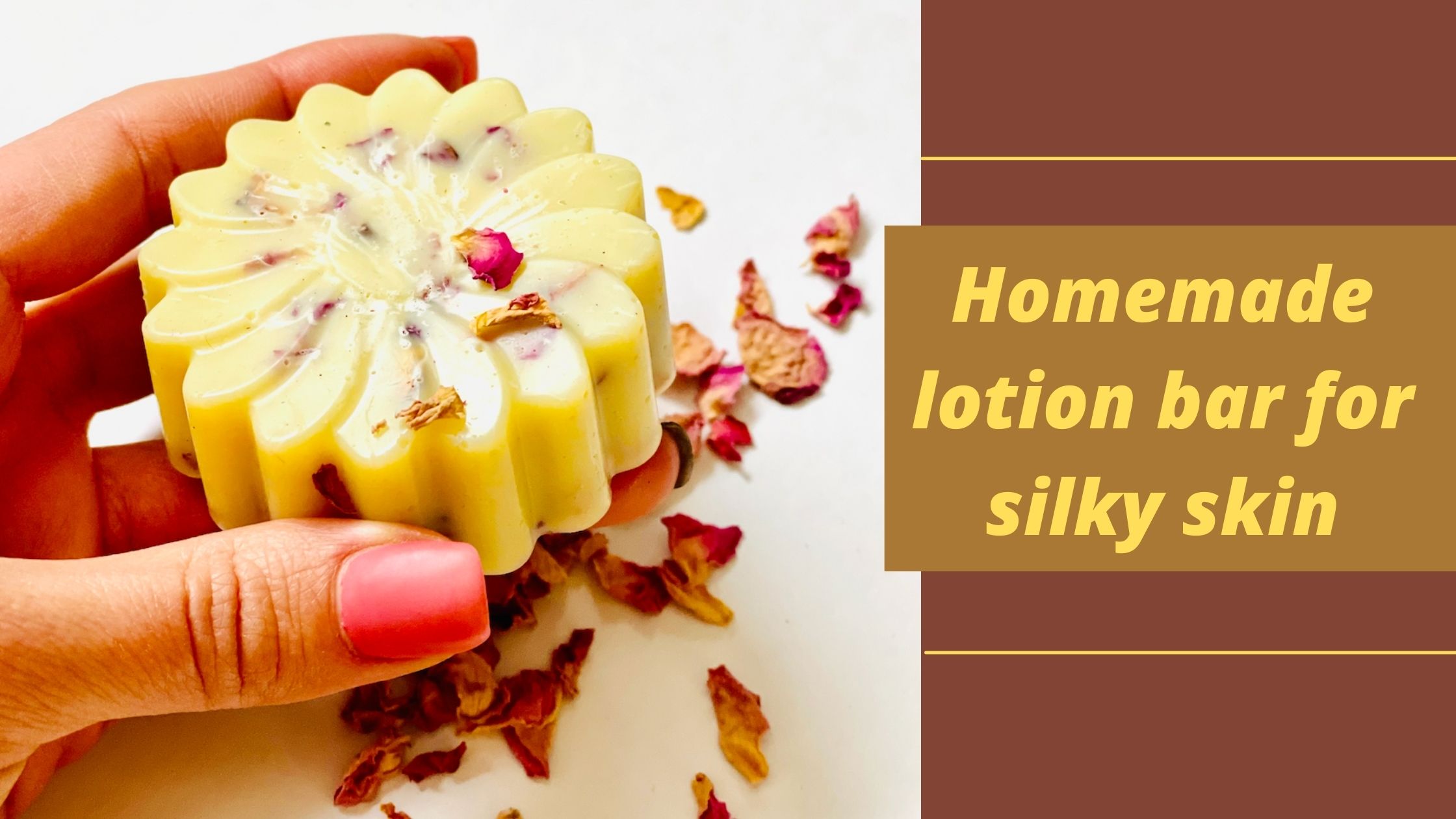 How To Make Homemade Lotion Bar For Silky Skin Mama Is busy