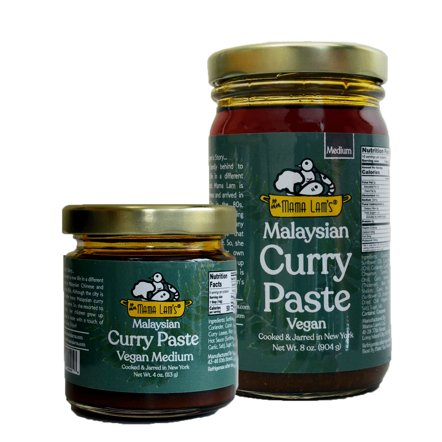 Vegan Curry Paste Medium Gluten Free TopRated Pastes · Mama Lams