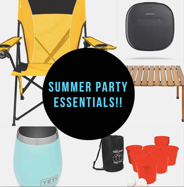 Summer Party Essentials! Mama Loves Shopping
