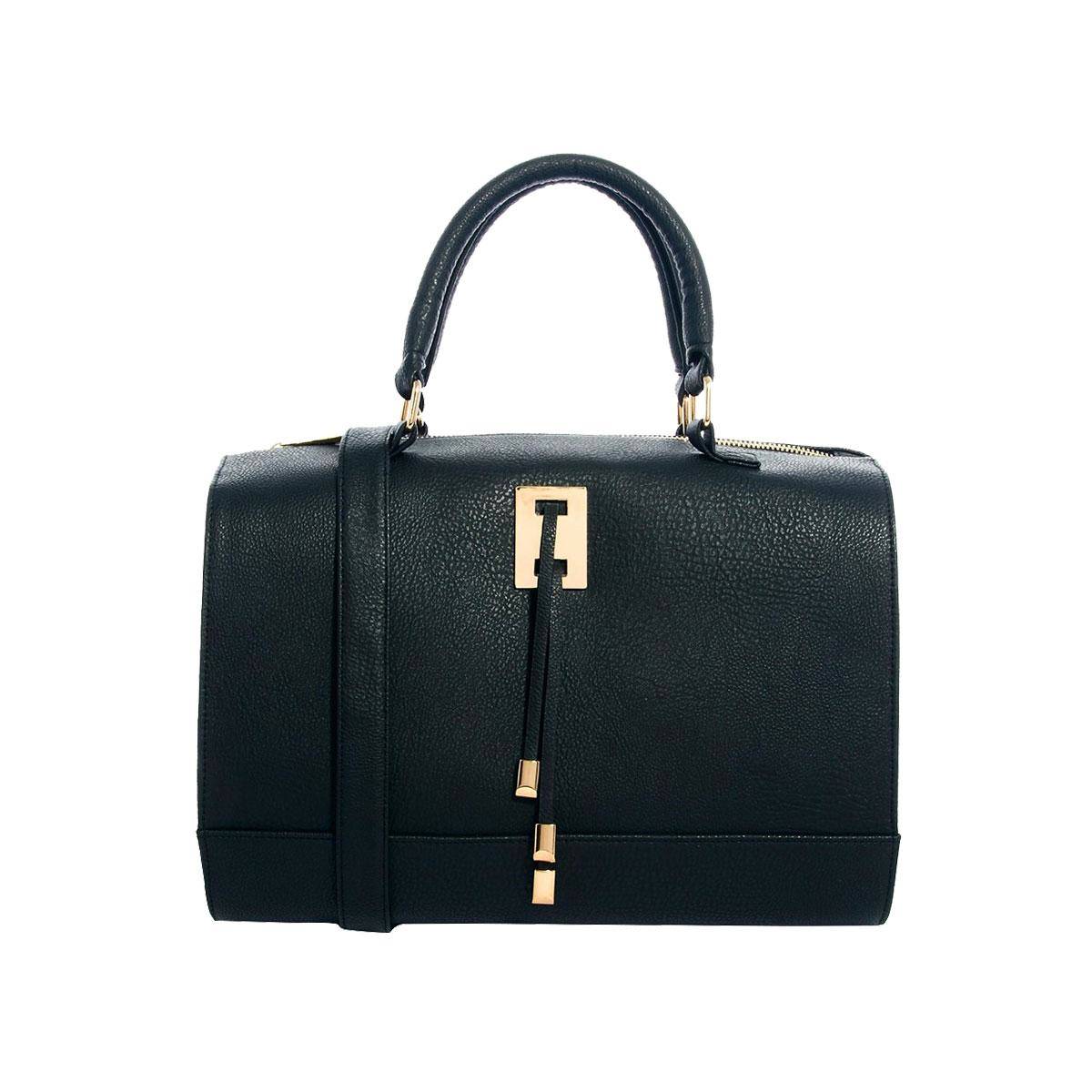 SHOP 20 Black leather handbags under 200.