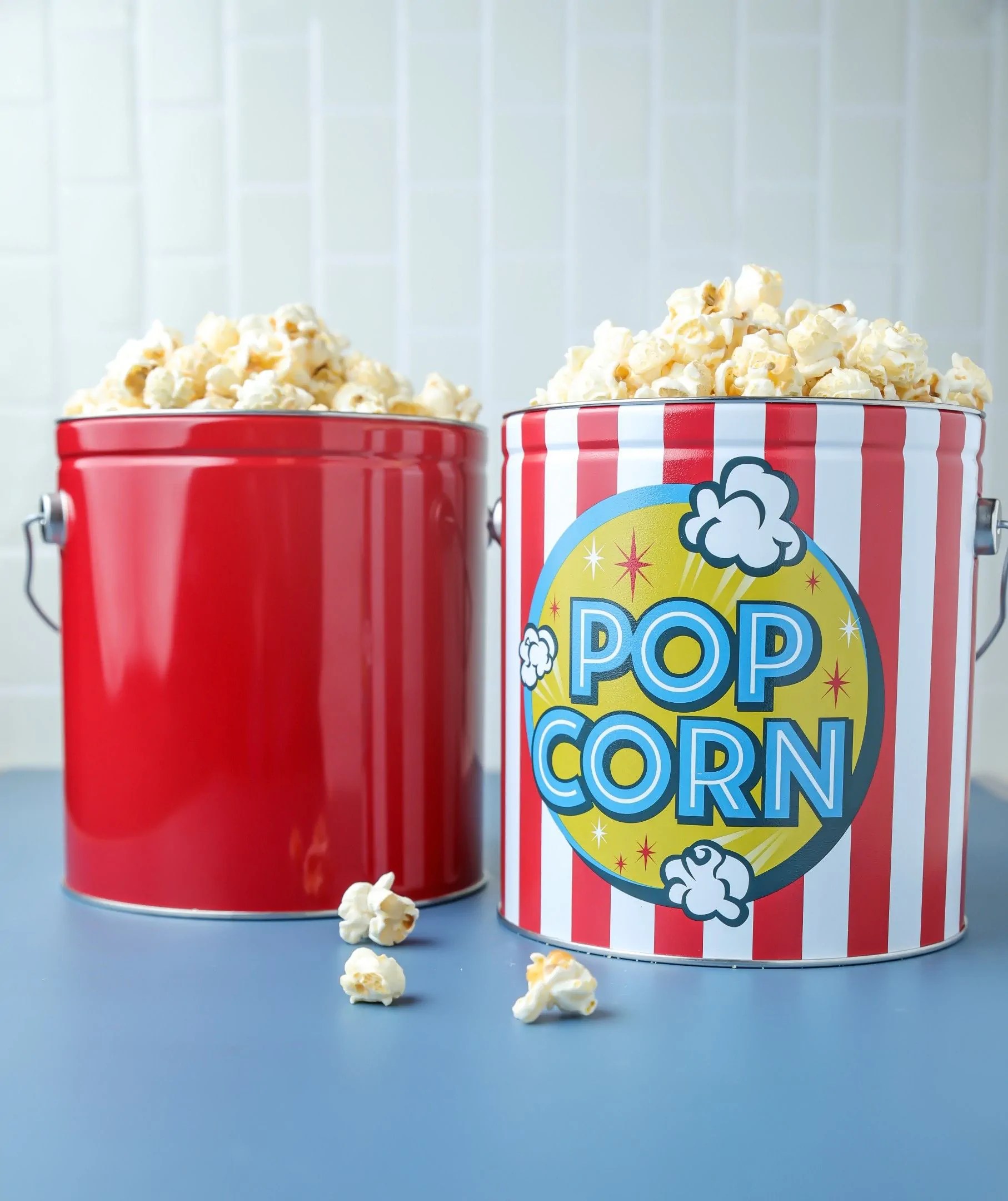 Gallon Popcorn Tin Gourmet Popcorn Bucket Mama Moore's
