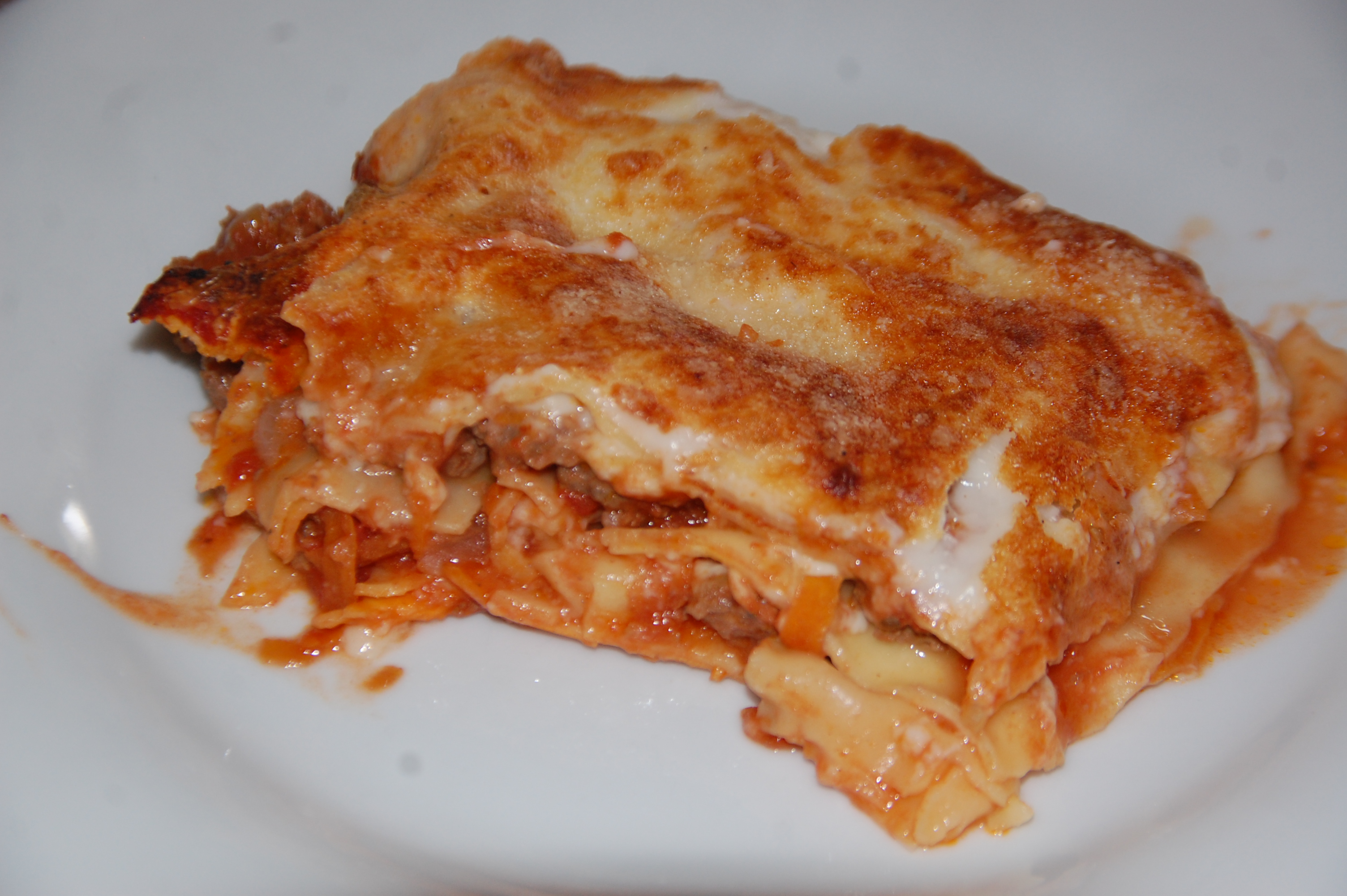 Lasagnes à la bolognaise Maman...ça déborde