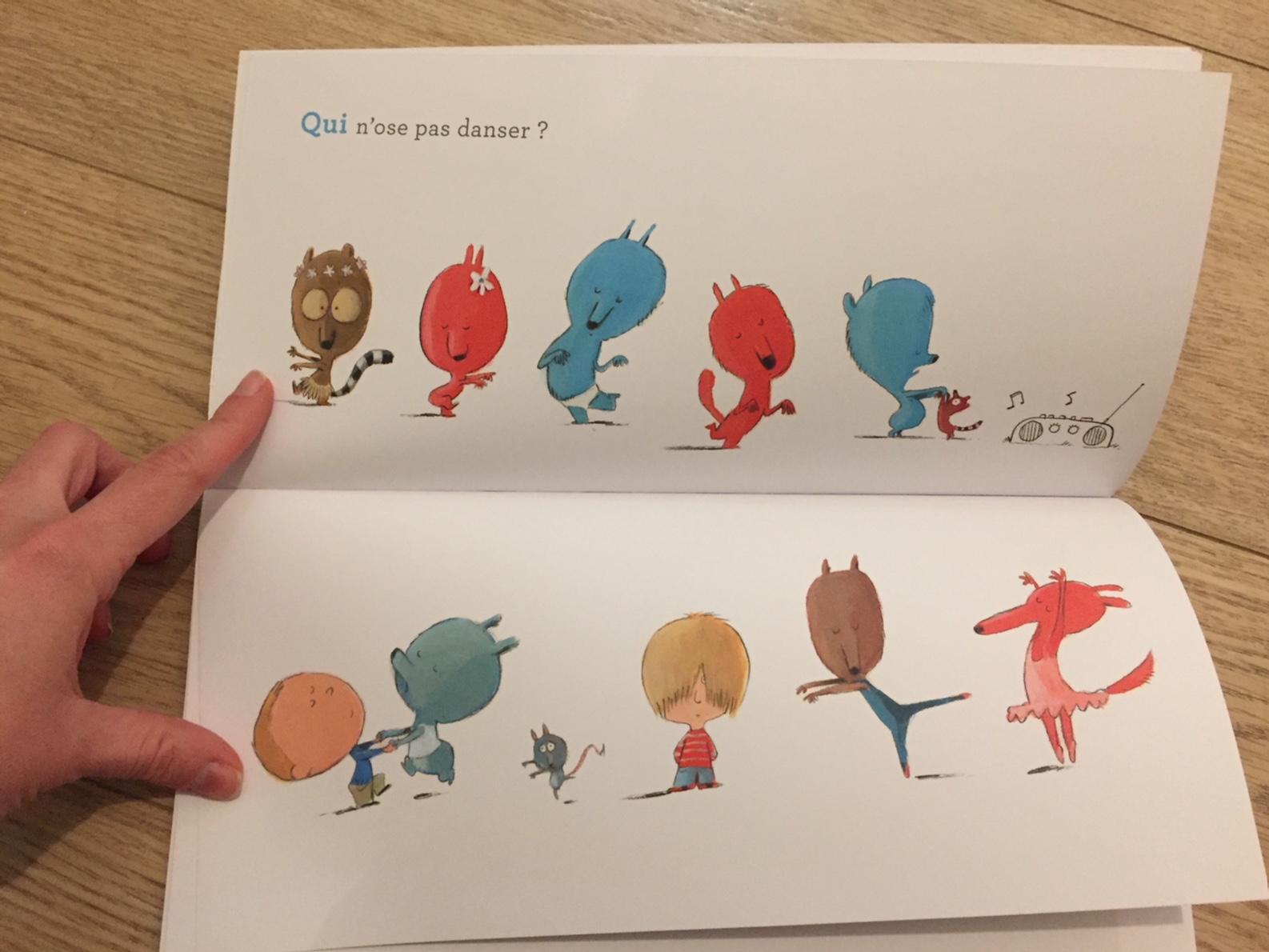 Littérature jeunesse Qui Quoi Qui d'Olivier Tallec