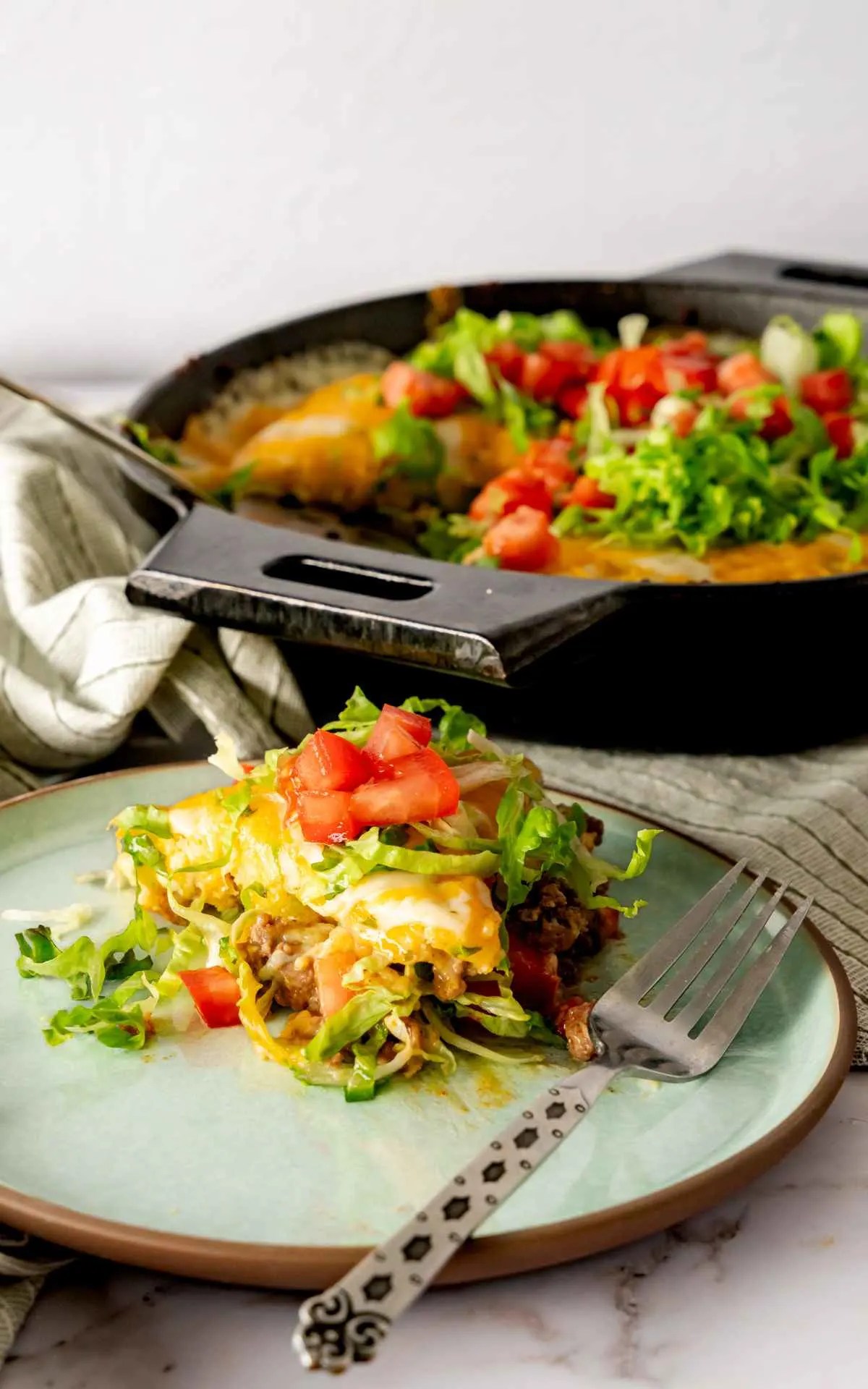 Easy Impossible Taco Pie with Bisquick Mama Needs Cake®