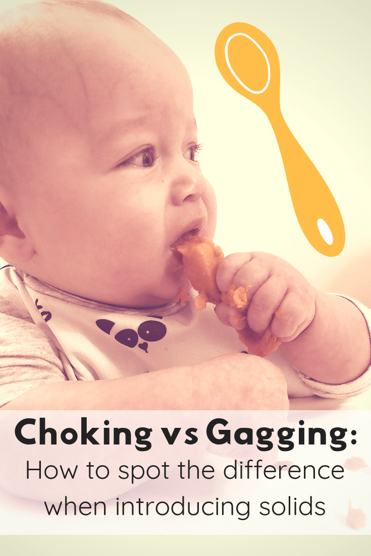Choking or Gagging How to spot the difference when introducing solids