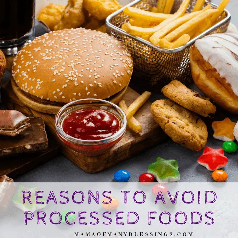 5 Reasons To Avoid Processed Foods