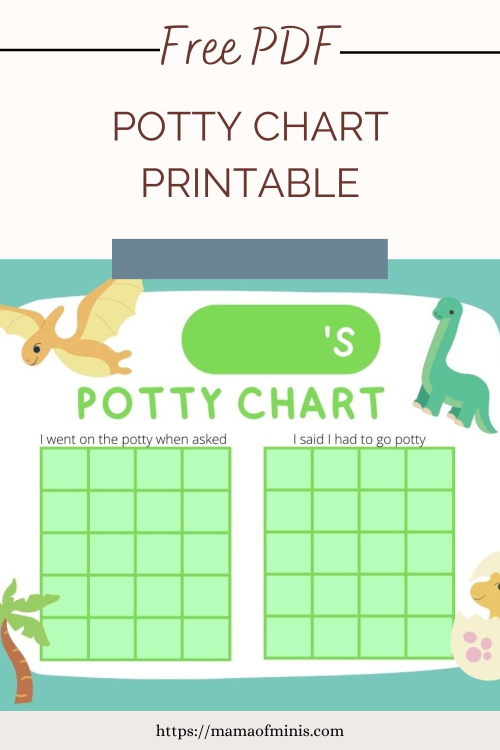 Potty Chart Princess