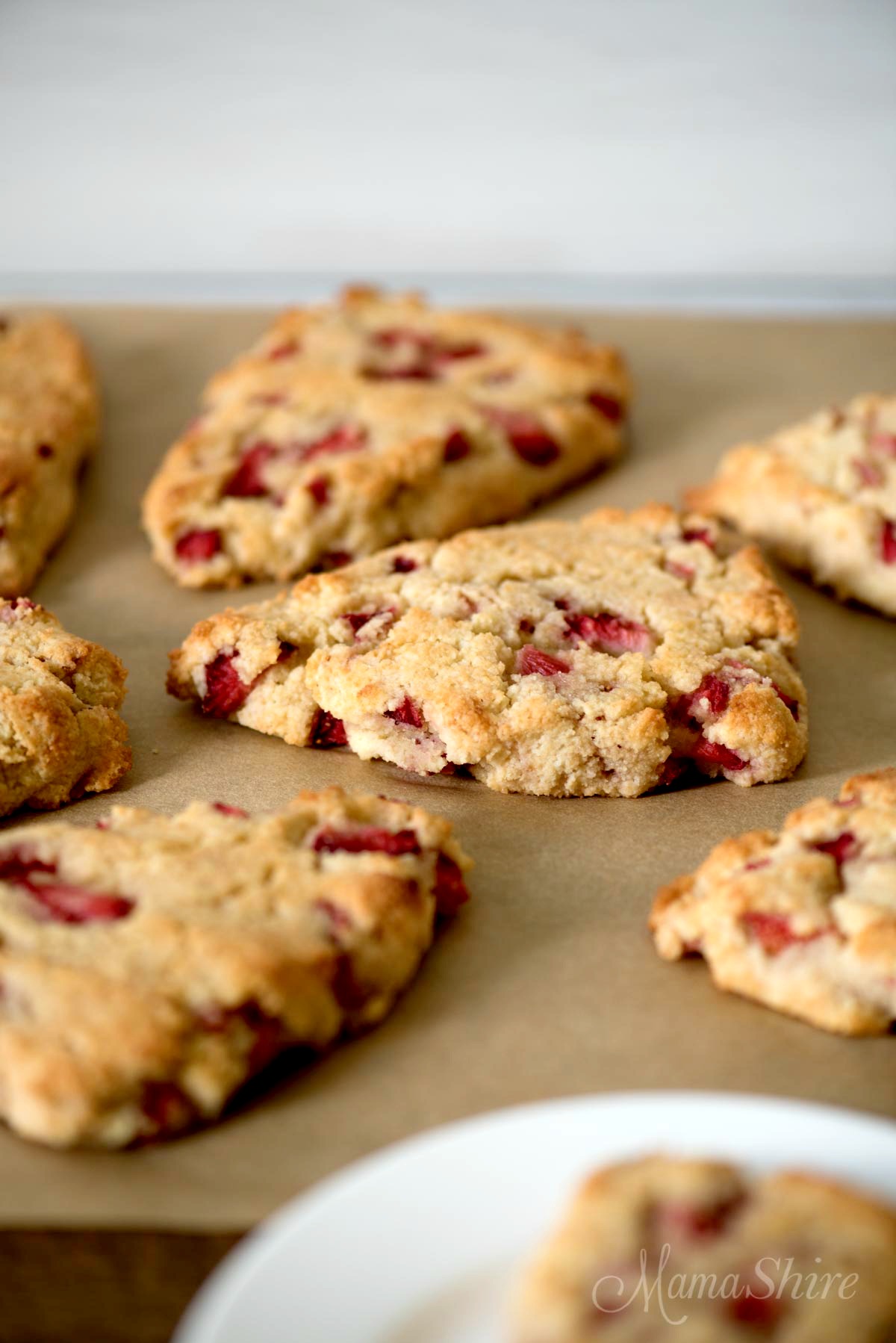 GlutenFree Strawberry Scones MamaShire