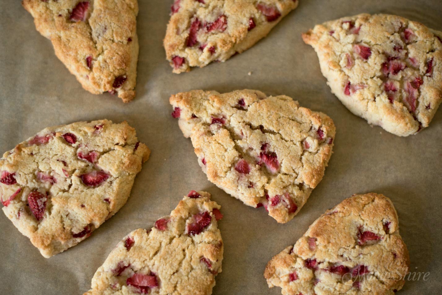 GlutenFree Strawberry Scones MamaShire