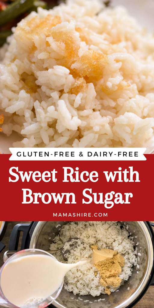 Easy Sweet Rice Recipe (DairyFree) MamaShire