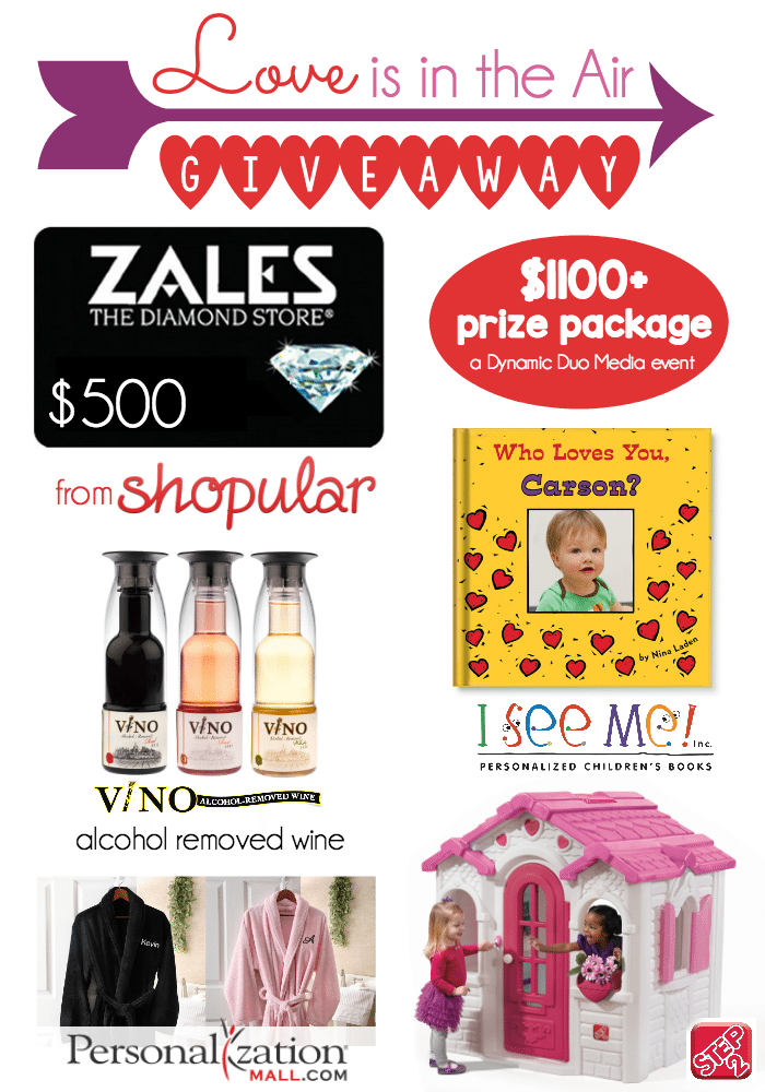 Love Is In The Air 500 Zales Gift Card Giveaway