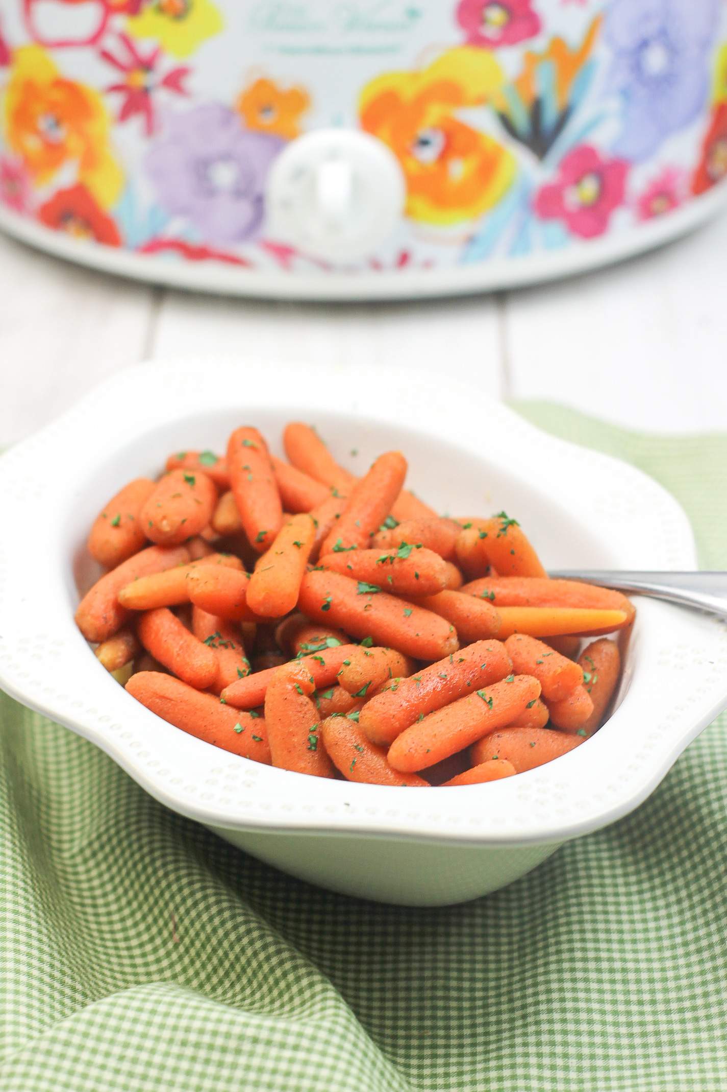 Slow Cooker Brown Sugar Carrots Mama's On A Budget