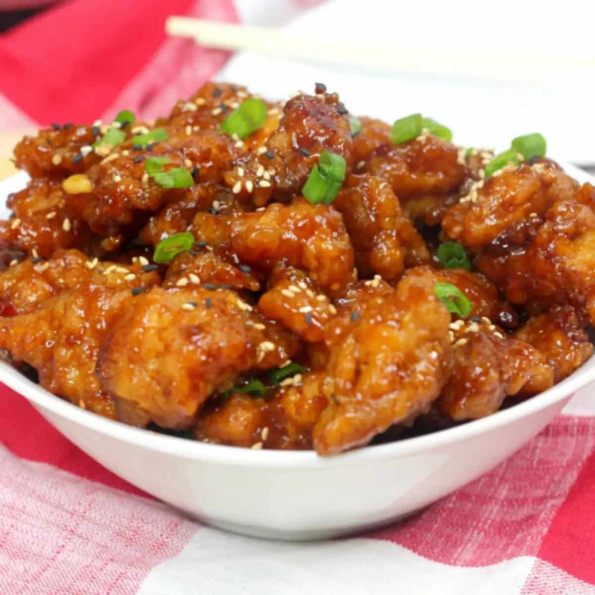 Instant Pot General Tso Chicken Mama's On A Budget Cooks in the