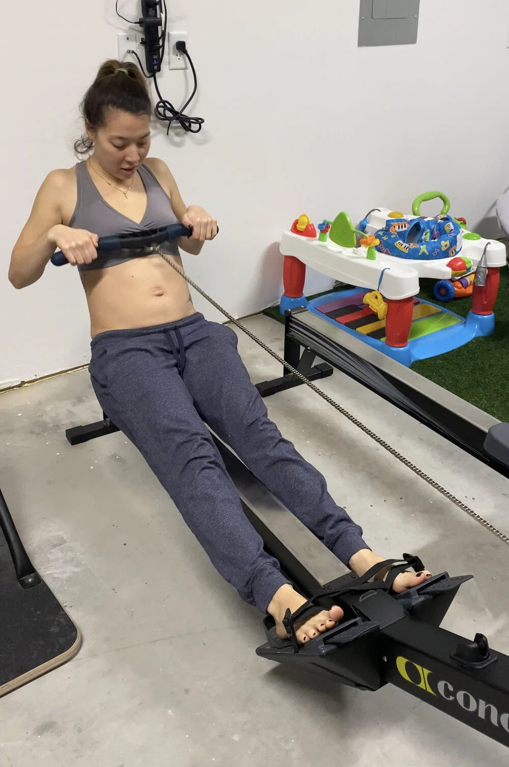Rowing During Pregnancy and Early Postpartum MamasteFit
