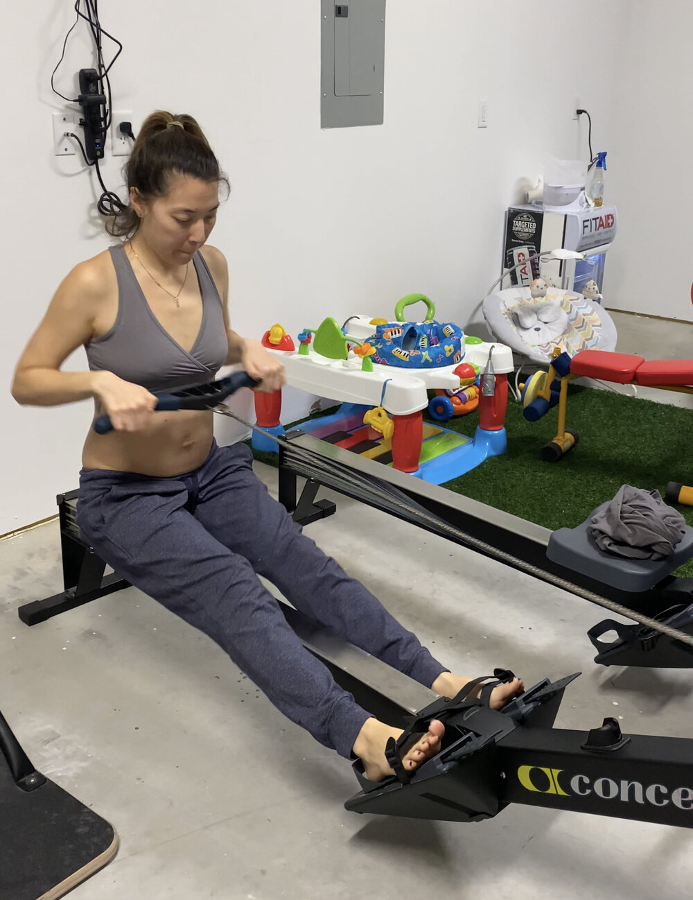 Rowing During Pregnancy and Early Postpartum MamasteFit