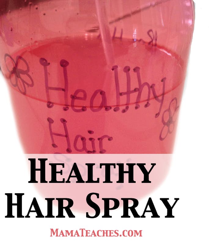 Healthy Hair Spray Mama Teaches