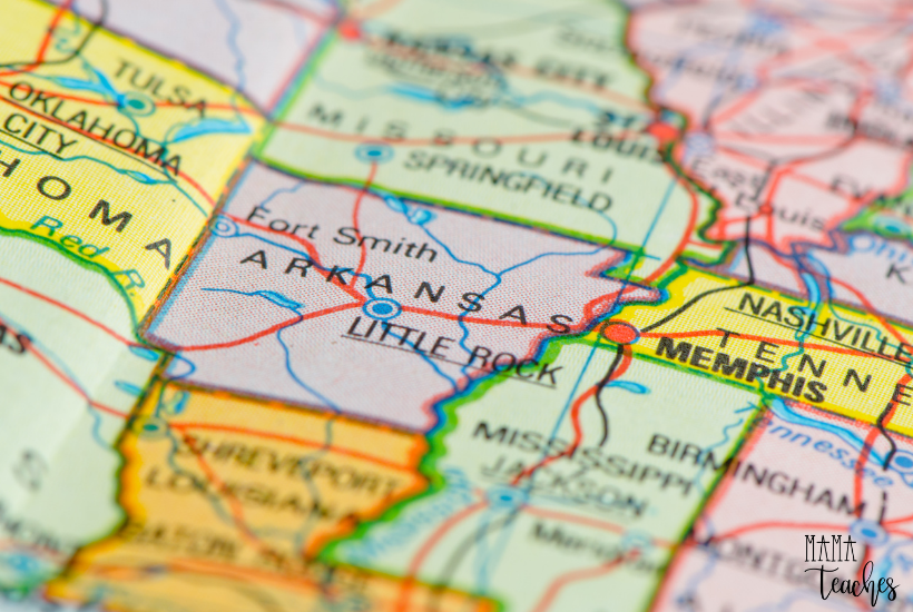 Arkansas Fun Facts for Kids State Facts Mama Teaches