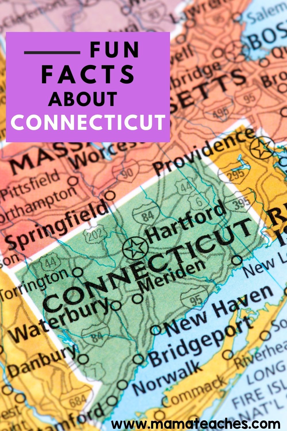 Fun Facts About Connecticut State Facts for Kids Mama Teaches