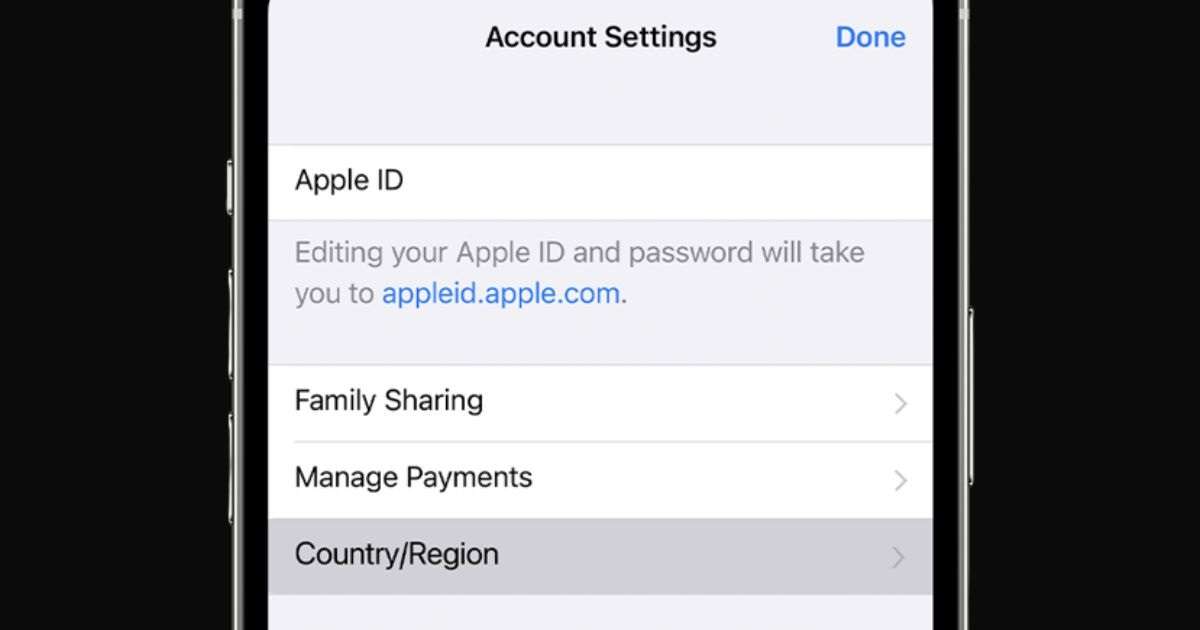 How to Change Country or Region on iPhone MambaPost