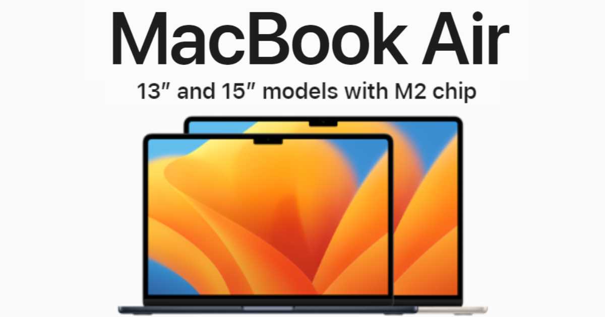 MacBook Air Comparison 2023 The Best Size for You MambaPost