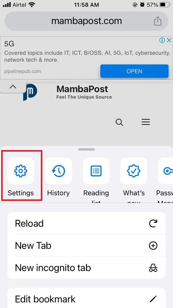 How to Move Chrome Address Bar to the Bottom iPhone MambaPost
