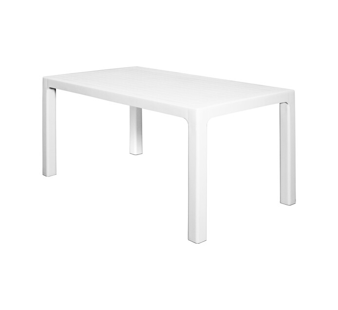Verona Square Table White 6 Seater Mambo's Storage & Home