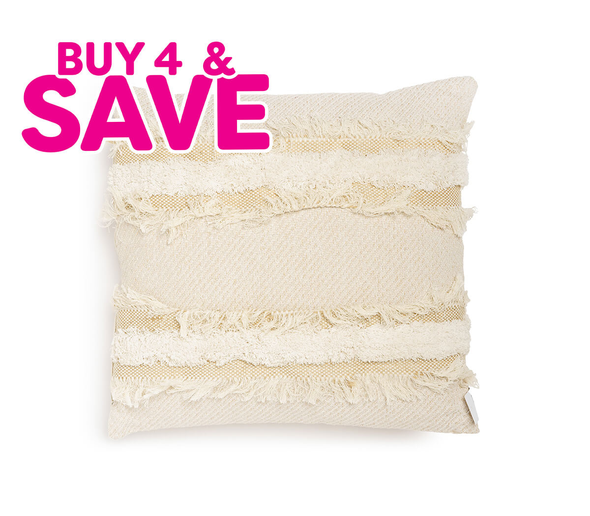 BUY 4 H&S Scatter Cushion Patchwork Nat For R499 Mambos Online Store