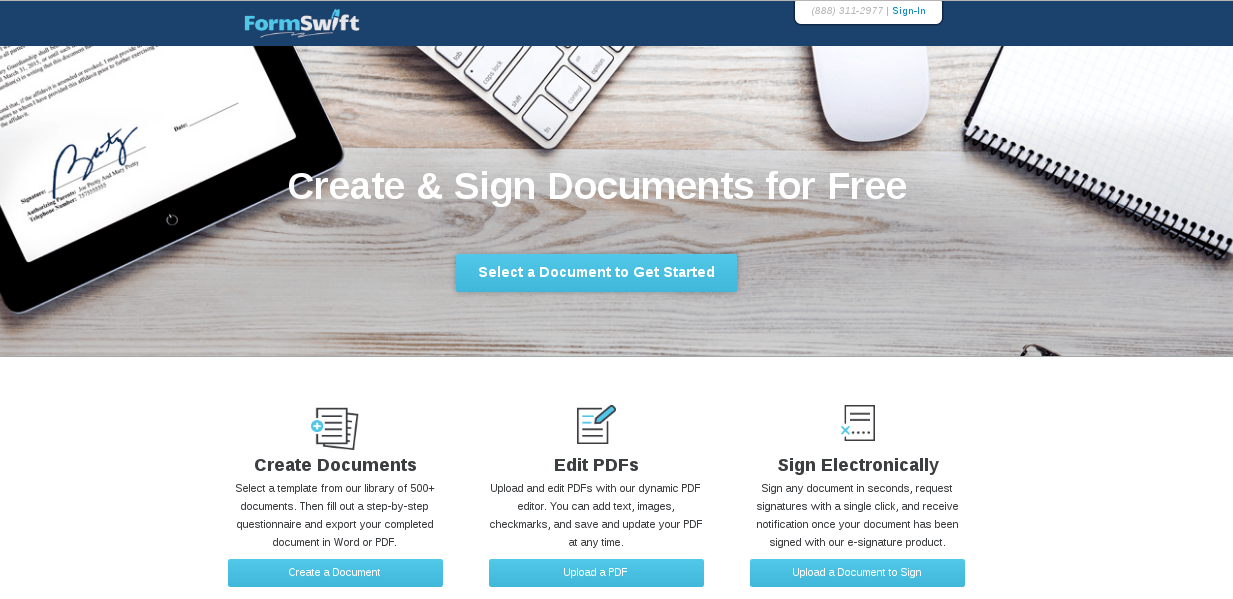 FormSwift create and sign legal documents for free Blog of Leonid