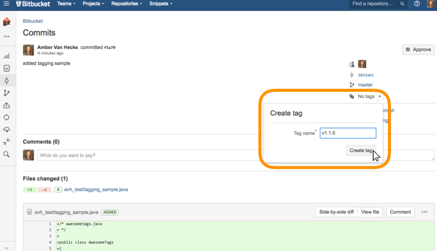 BitBucket tag from source Blog of Leonid Mamchenkov