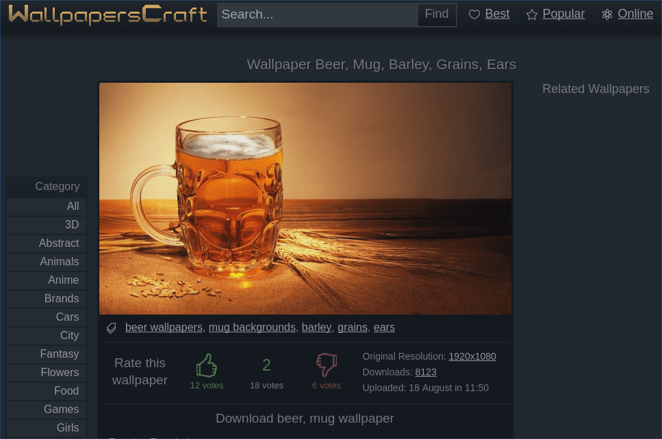 WallpapersCraft high quality desktop backgrounds Leonid Mamchenkov