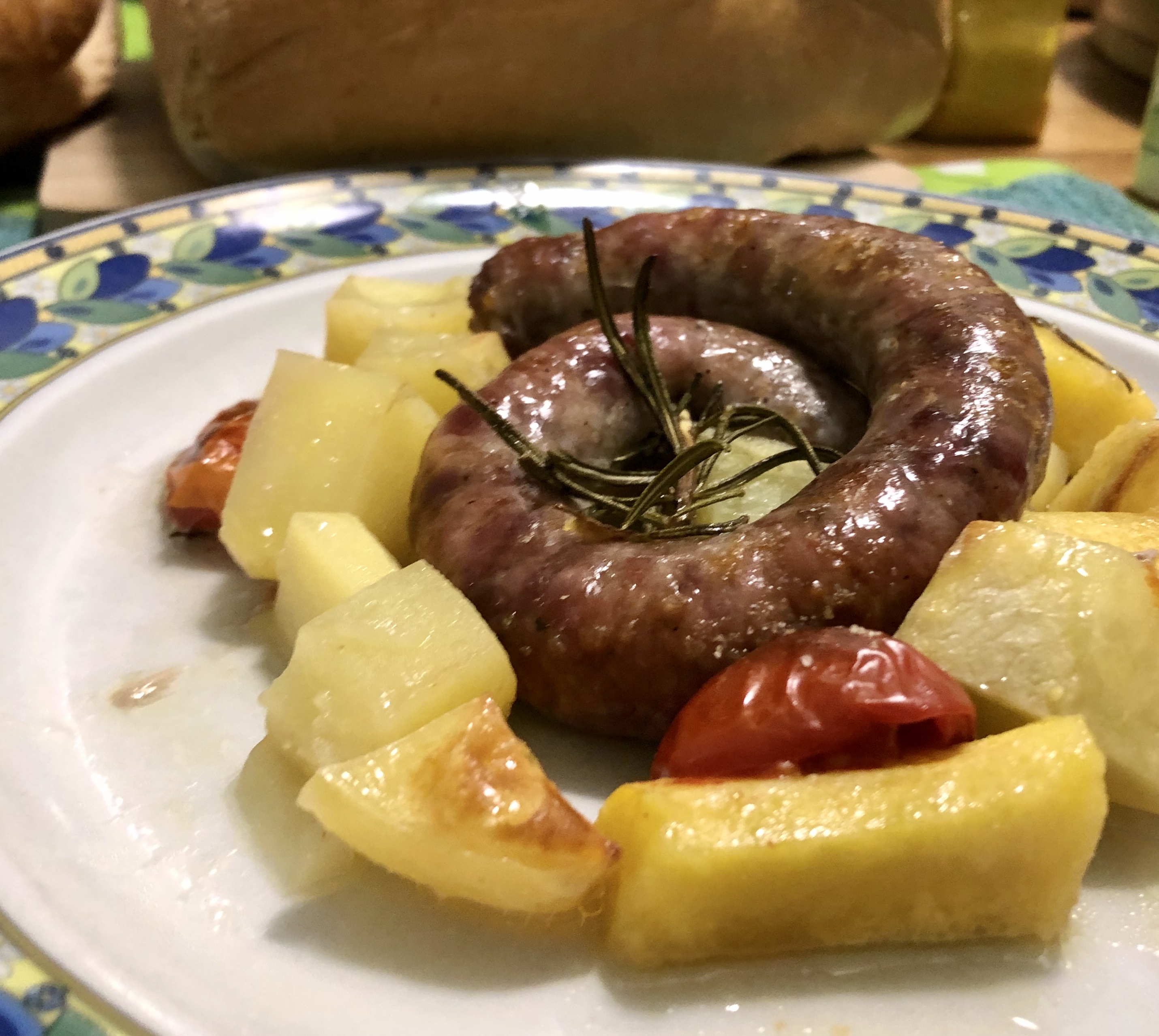 Salsiccia Con Zucca Al Forno