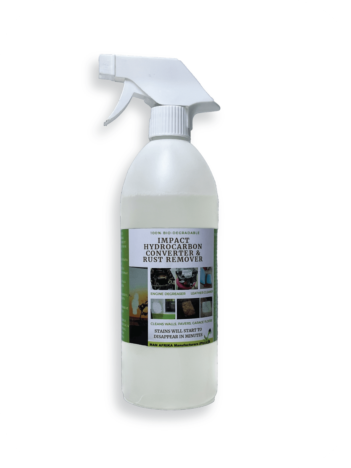 Impact Hydrocarbon Converter, Degreaser & Rust Remover 750ML MANAFRIKA