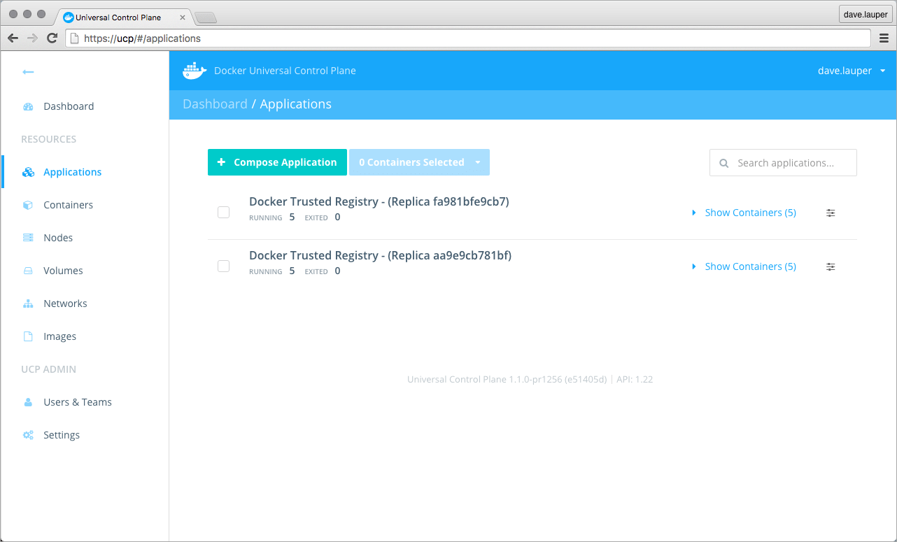 Monitor Docker Trusted Registry