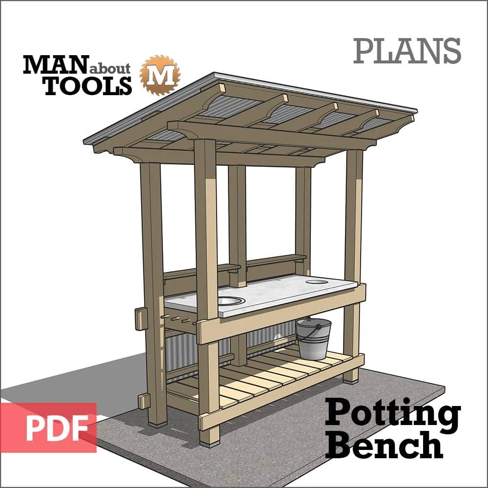 DIY How To Build A Potting Bench Work Bench Official Video