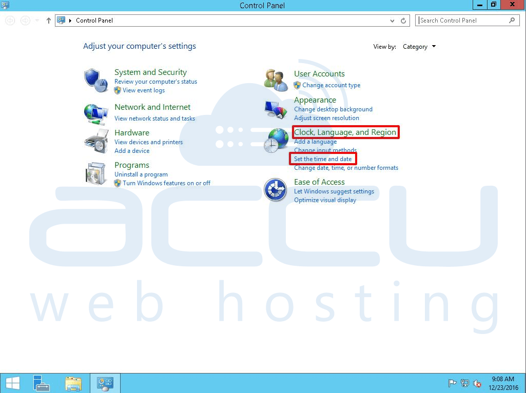 How to Change TimeZone in Windows? Knowledgebase AccuHosting