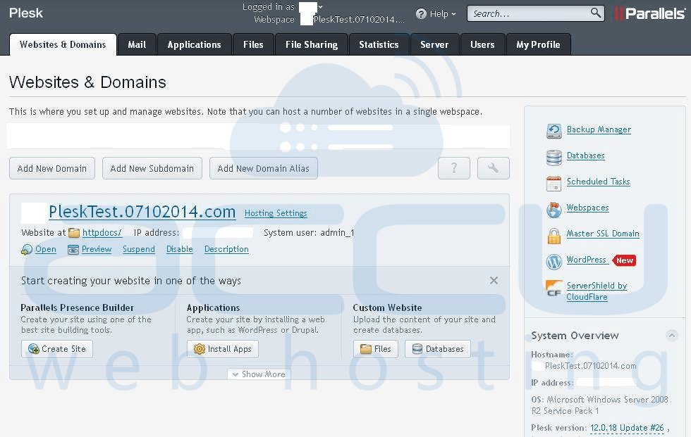 How do I login to Plesk control panel? Knowledgebase AccuHosting