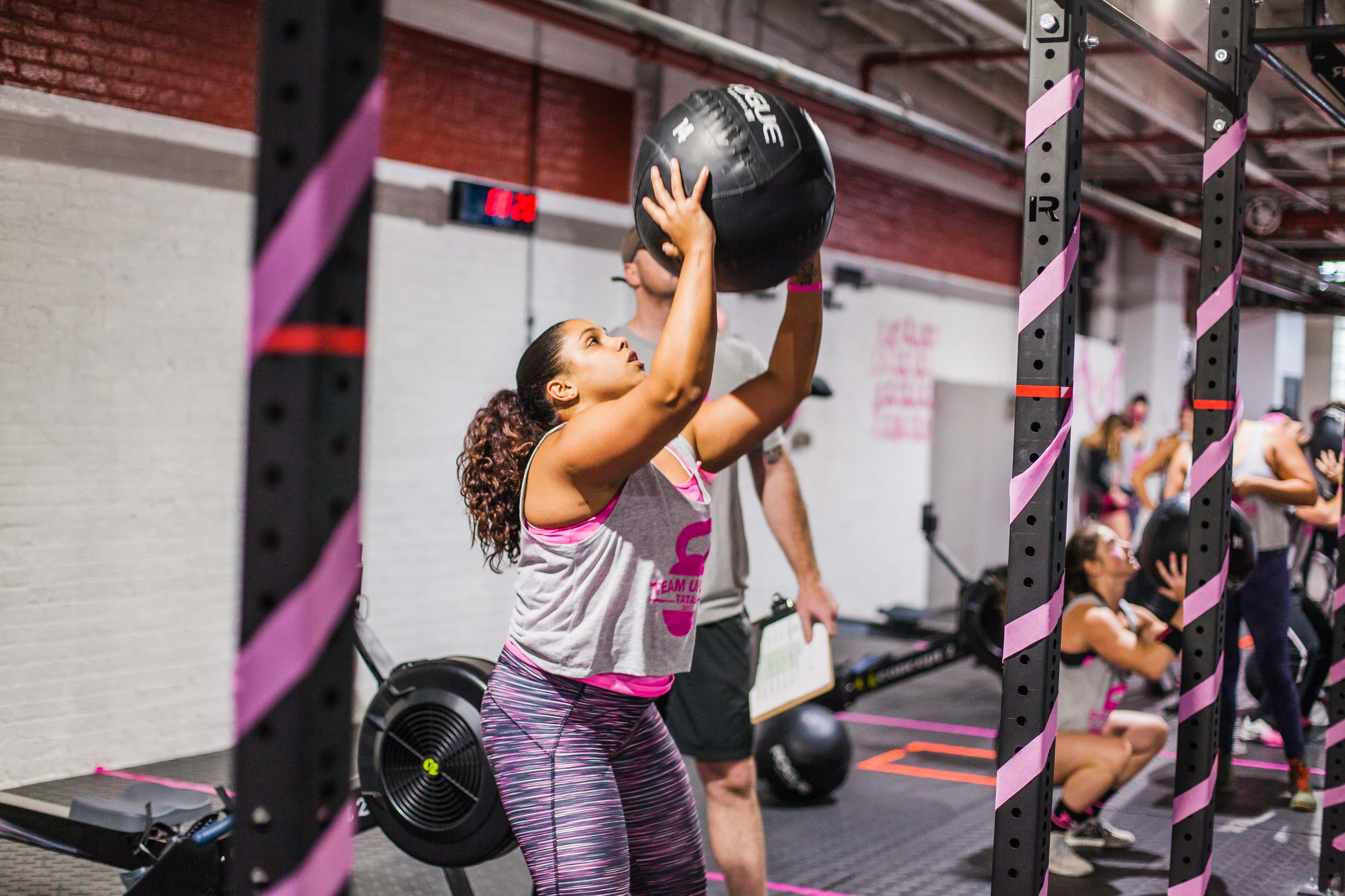 Crossfit Gym Gets Physical For Breast Cancer Research BCRF