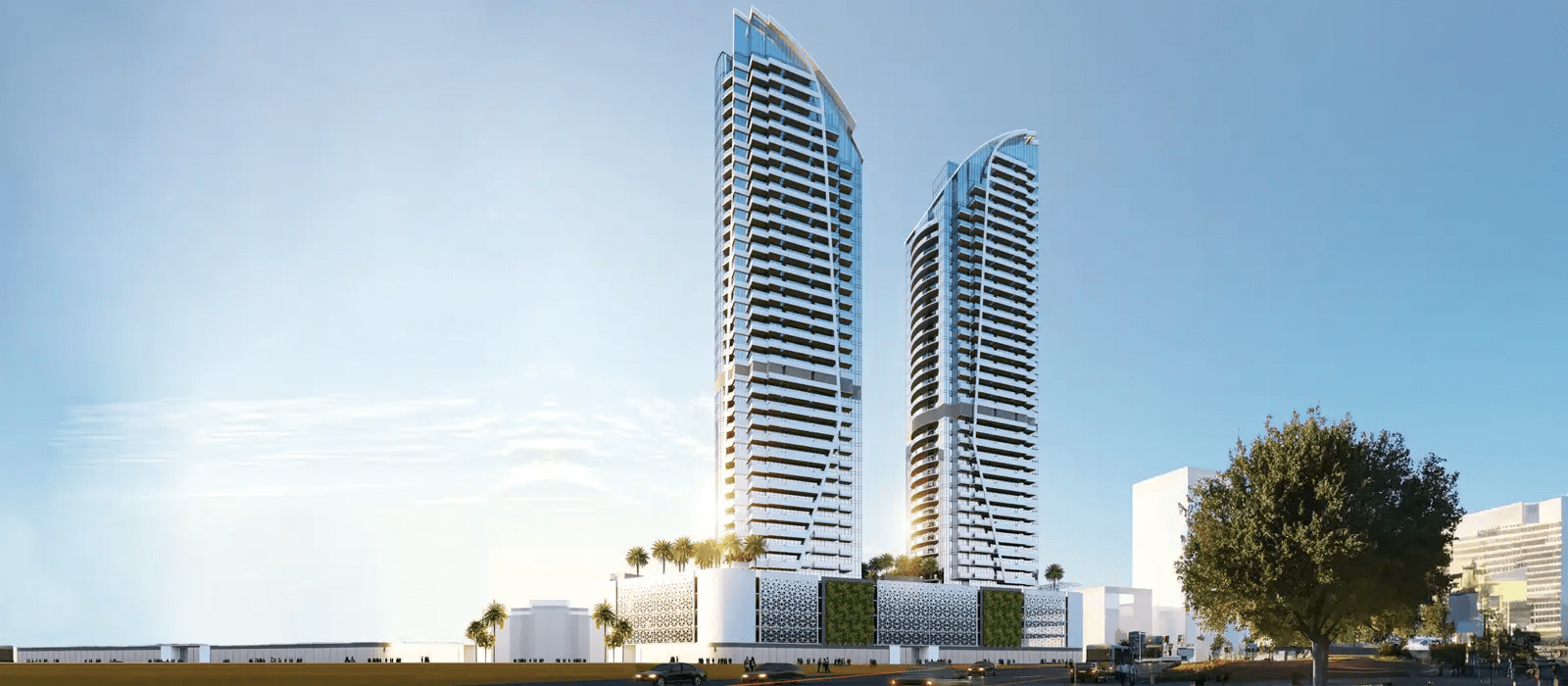 Red Square Tower by Tiger Properties at JVT, Dubai