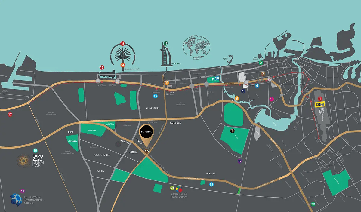 Torino Master Plan by ORO24 Developer