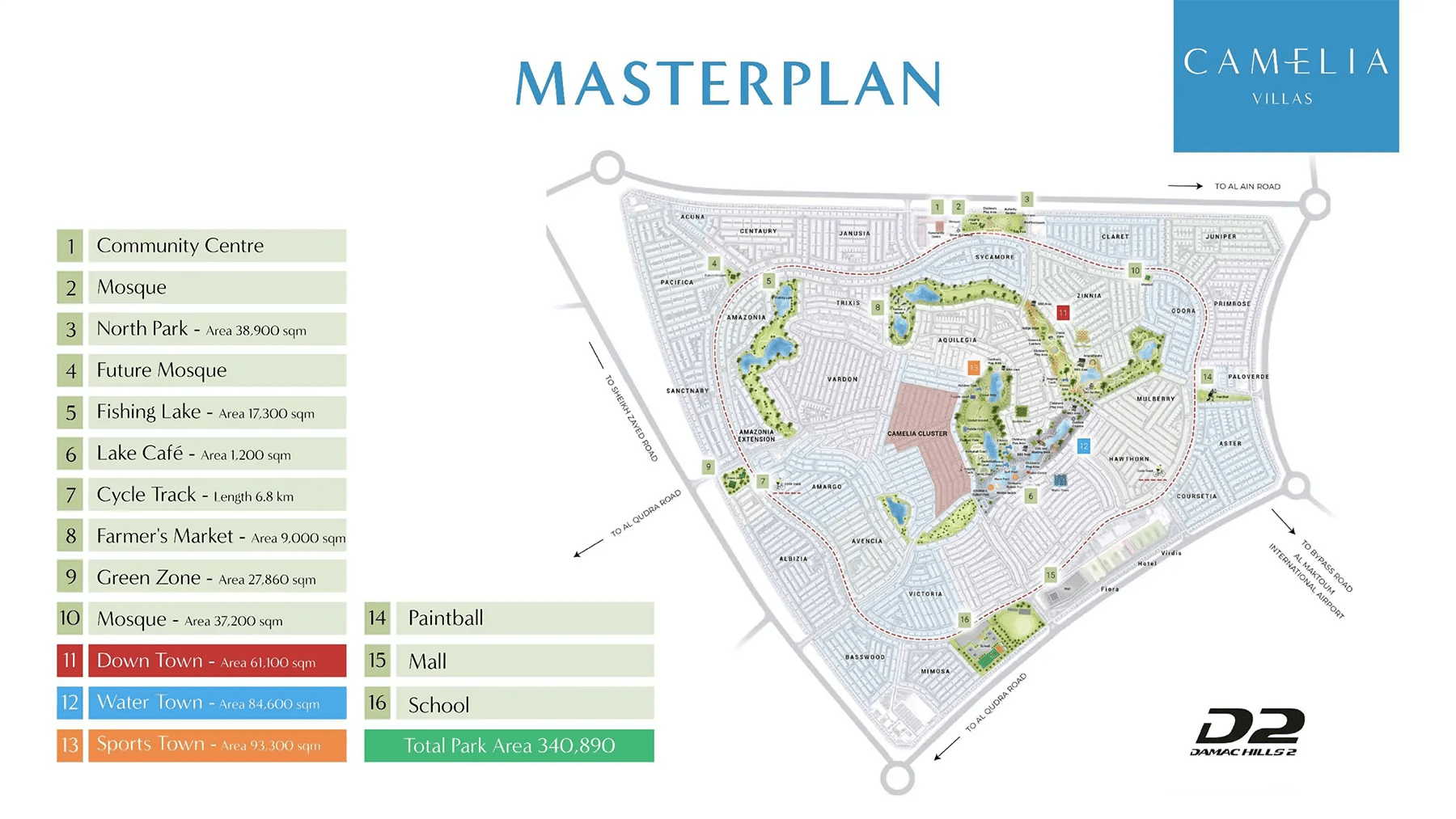 Damac Hills 2 Community Master Plan Location Map Dama vrogue.co