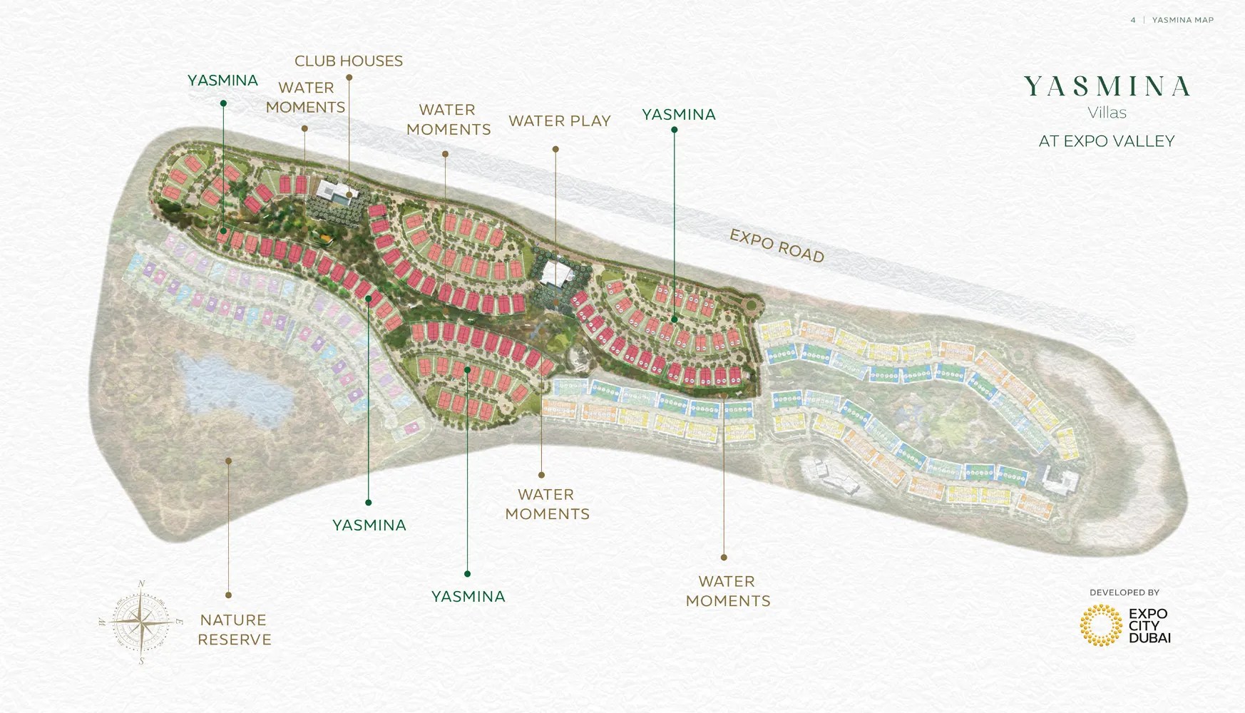 Yasmina Villas by Expo Dubai Group at Expo City Master Plan