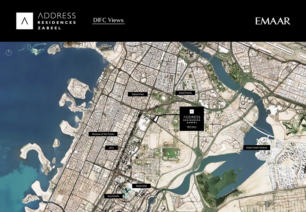 Address Residences Zabeel by Emaar Properties Master Plan