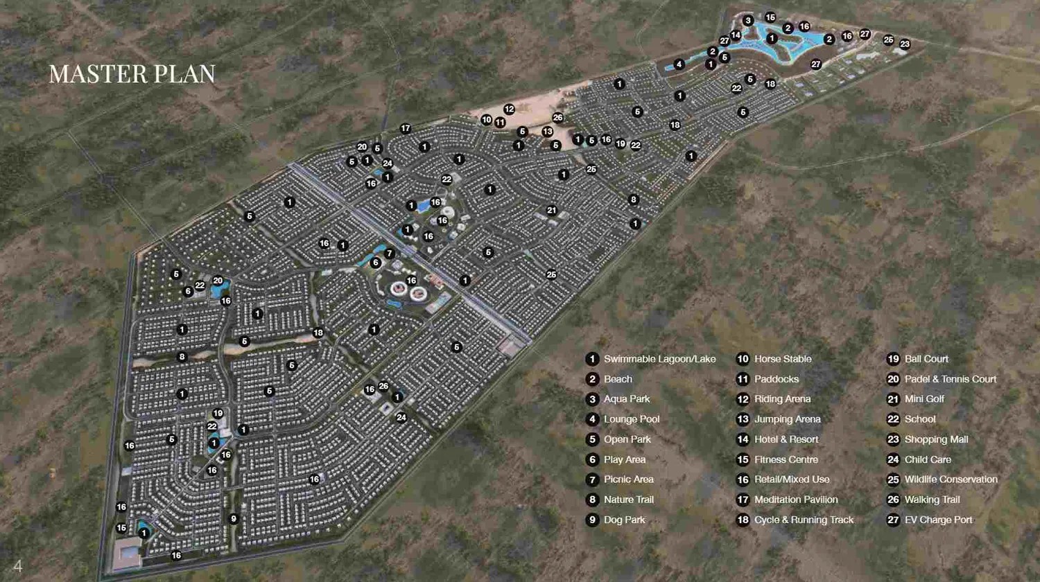Arabian Hills Estate Phase 2 Mansion Plots Master Plan