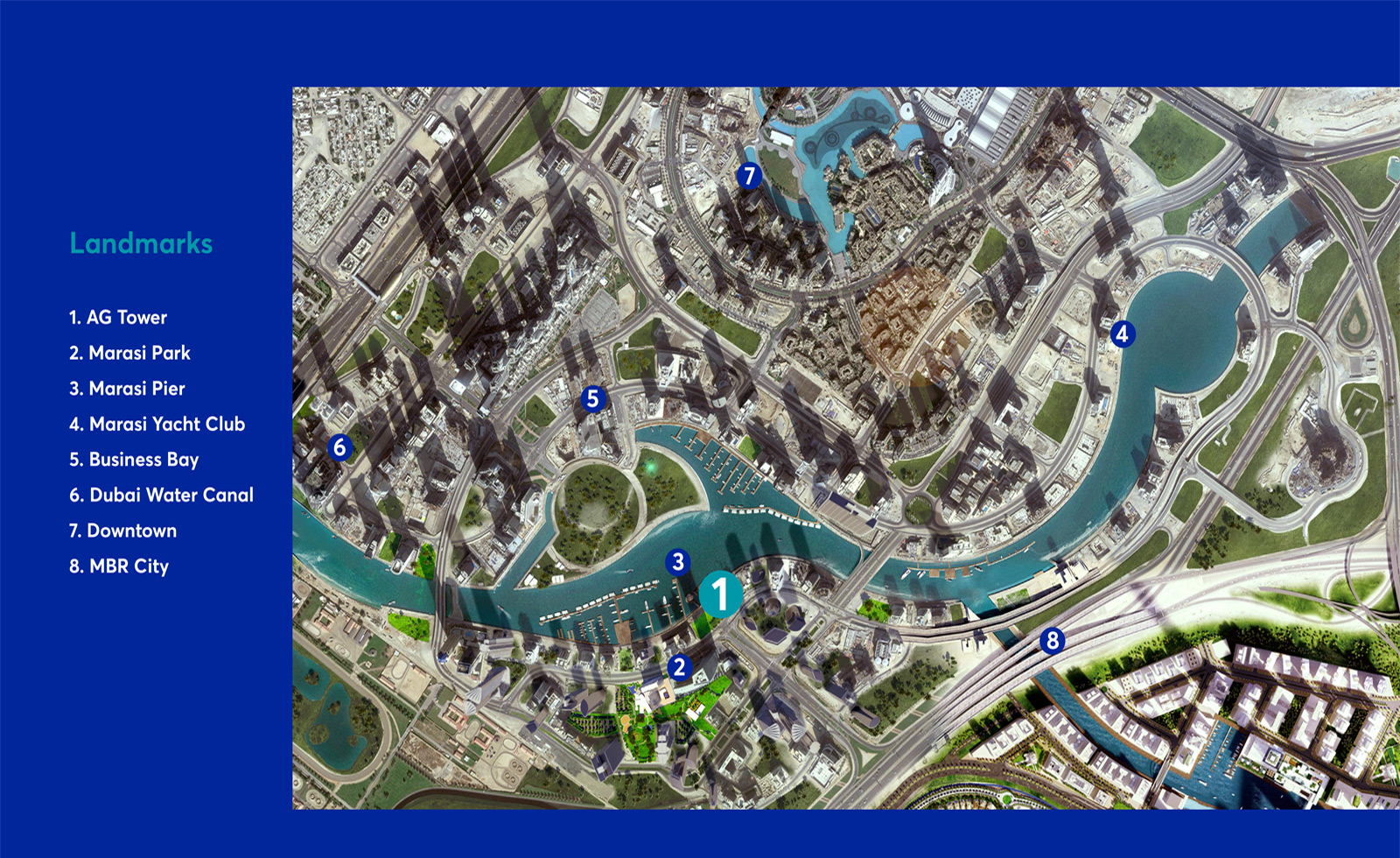 AG Tower at Business Bay Dubai Master Plan