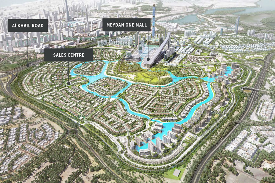 District One Residences at MBR City in Dubai Master Plan